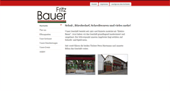Desktop Screenshot of bauer-fritz.de
