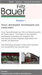 Mobile Screenshot of bauer-fritz.de